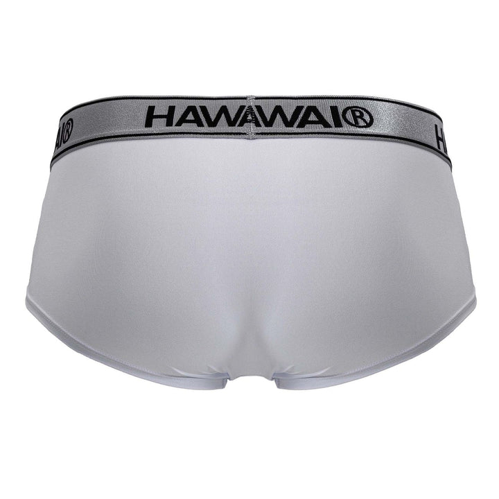 HAWAIR Microfiber Men's Bikini Brief in White – men's briefs