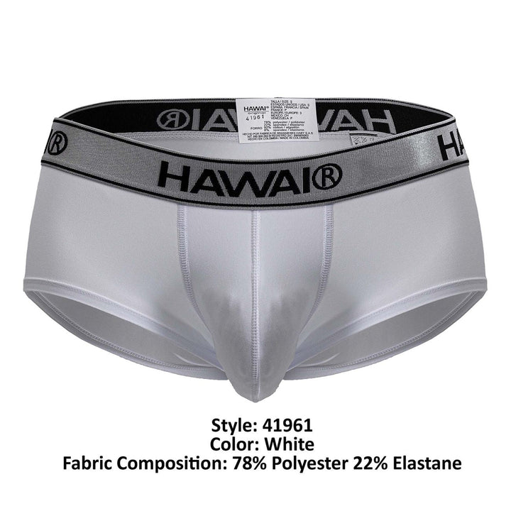 HAWAIR Microfiber Men's Bikini Brief in White – men's briefs