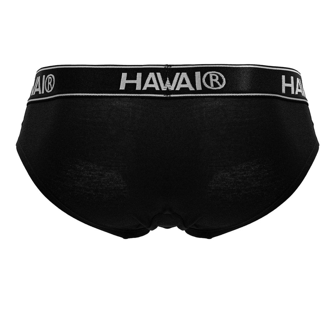 HAWAIR Cotton blend Men's Bikini Brief in Black 01 – men's briefs