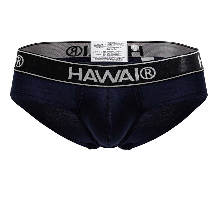HAWAIR Cotton blend Men's Bikini Brief in Dark Blue 01 – men's briefs