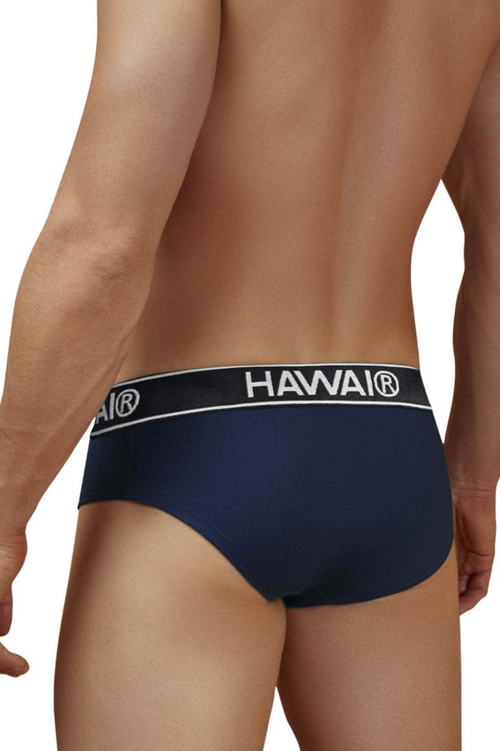 HAWAIR Cotton blend Men's Bikini Brief in Dark Blue 01 – men's briefs