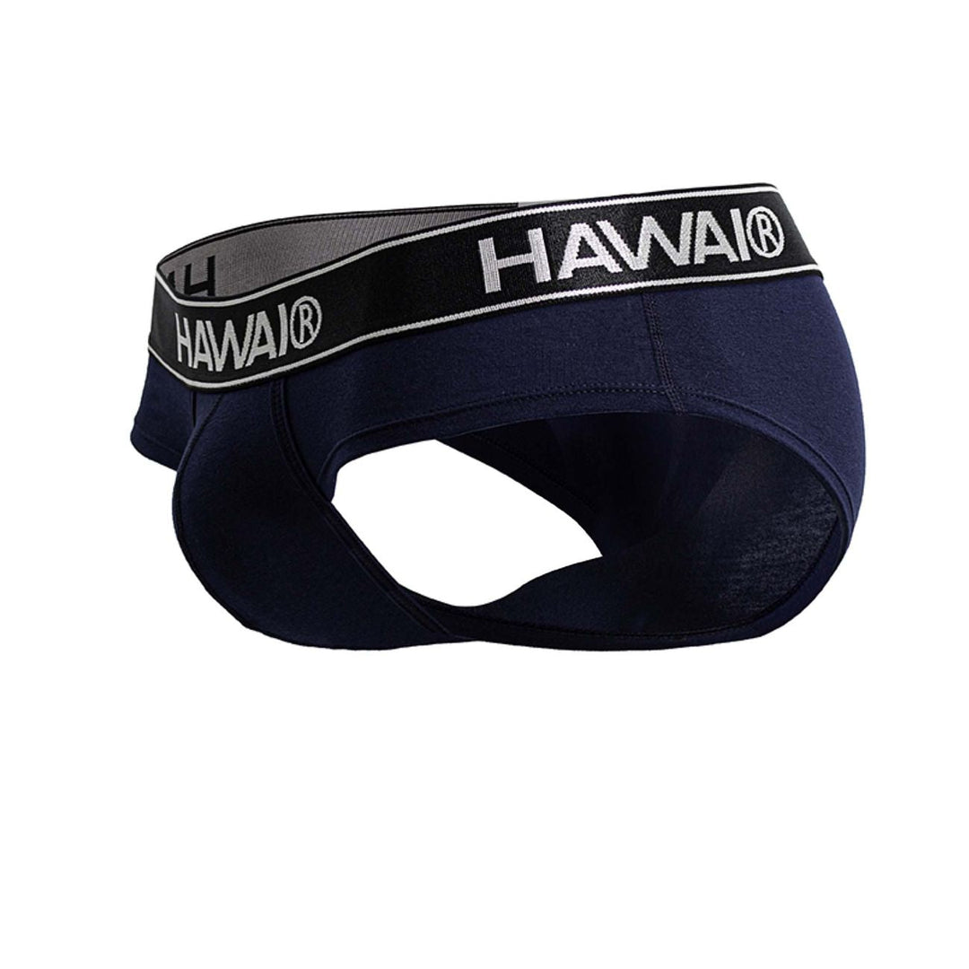 HAWAIR Cotton blend Men's Bikini Brief in Dark Blue 01 – men's briefs