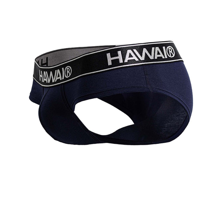 HAWAIR Cotton blend Men's Bikini Brief in Dark Blue 01 – men's briefs