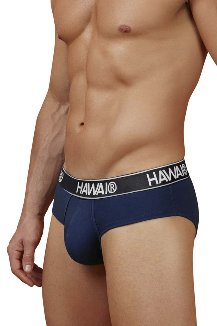 HAWAIR Cotton blend Men's Bikini Brief in Dark Blue 01 – men's briefs
