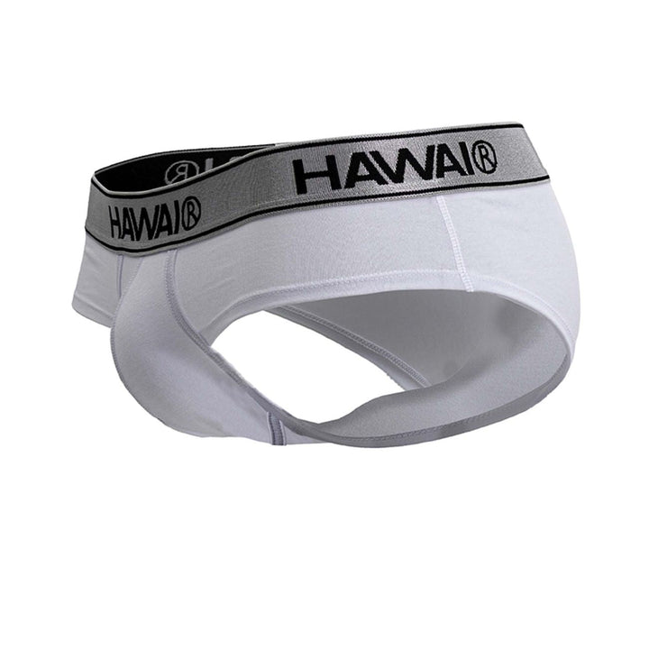 HAWAIR Cotton blend Men's Bikini Brief in White 01 – men's briefs