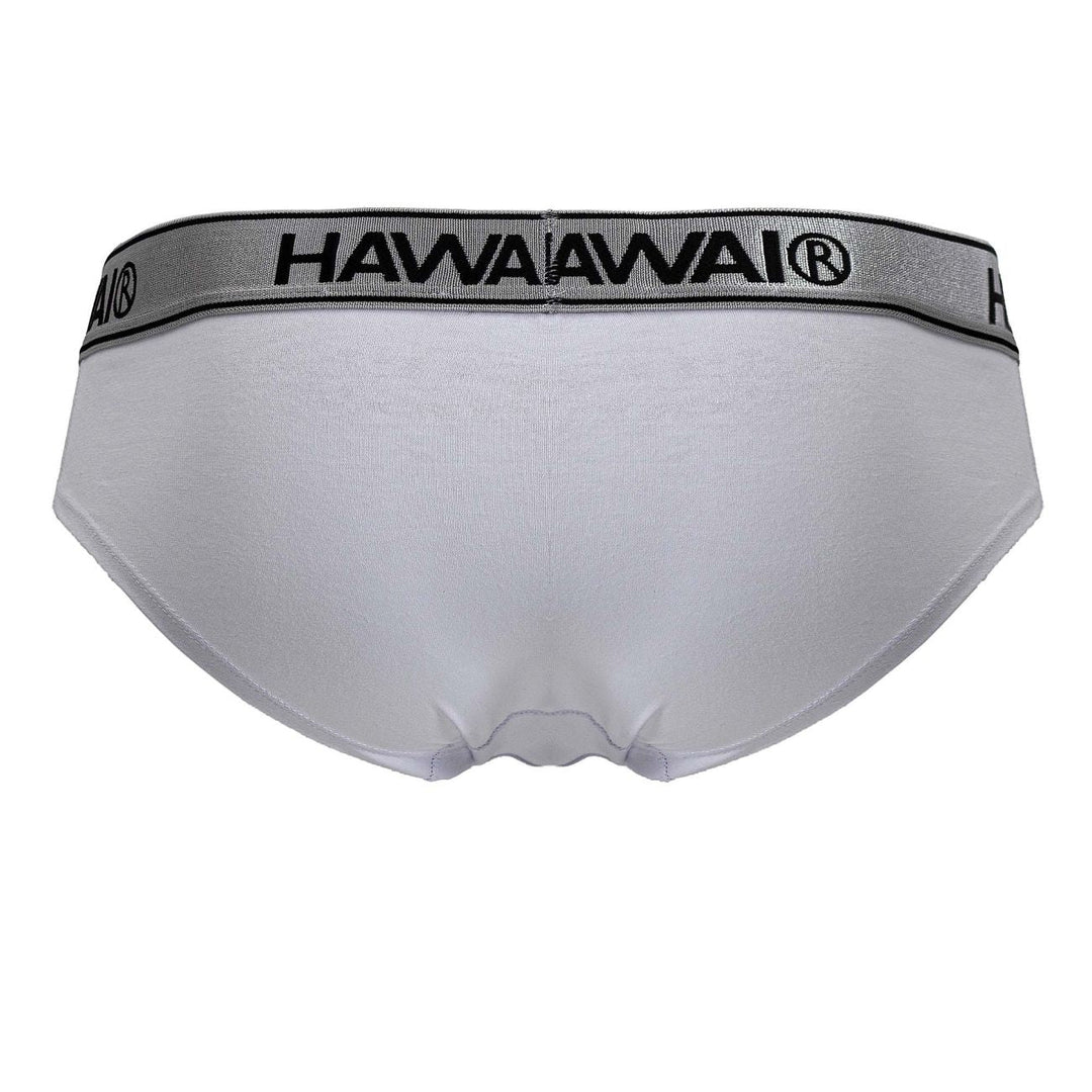 HAWAIR Cotton blend Men's Bikini Brief in White 01 – men's briefs
