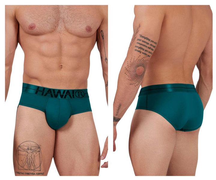 HAWAIR Microfiber Men's Bikini Brief in Green – men's briefs