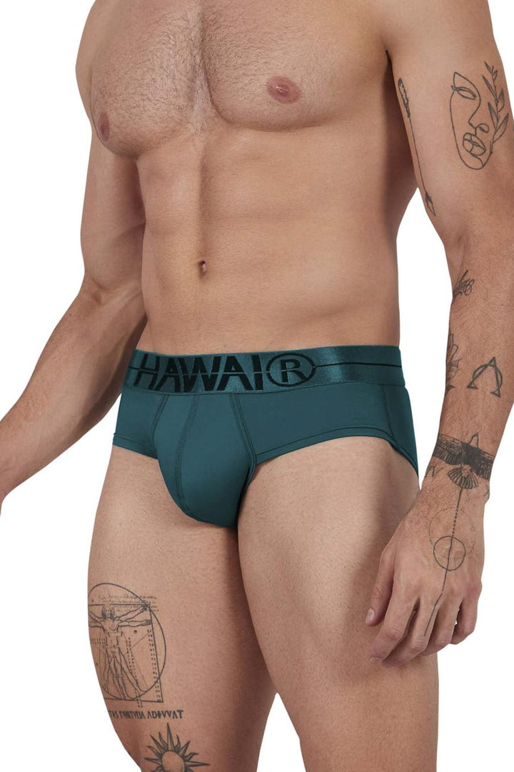 HAWAIR Microfiber Men's Bikini Brief in Green – men's briefs