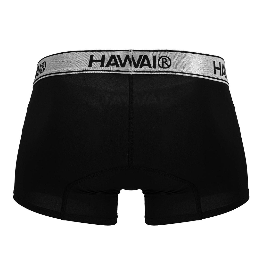 HAWAIR Microfiber Men's Trunk Underwear in Black 01 – men's trunks