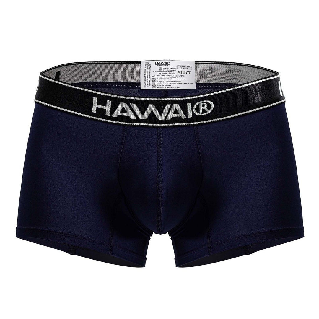 HAWAIR Microfiber Men's Trunk Underwear in Dark Blue 01 – men's trunks