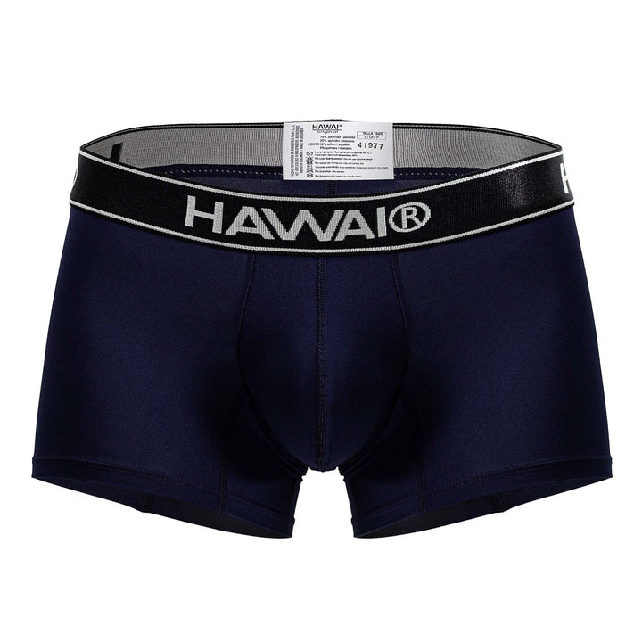 HAWAIR Microfiber Men's Trunk Underwear in Dark Blue 01 – men's trunks