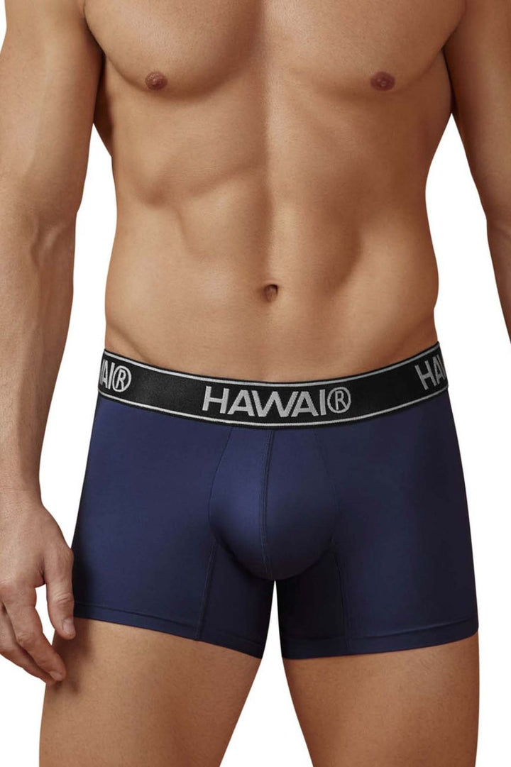 HAWAIR Microfiber Men's Trunk Underwear in Dark Blue 01 – men's trunks