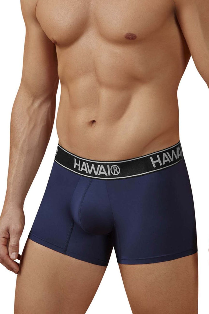 HAWAIR Microfiber Men's Trunk Underwear in Dark Blue 01 – men's trunks