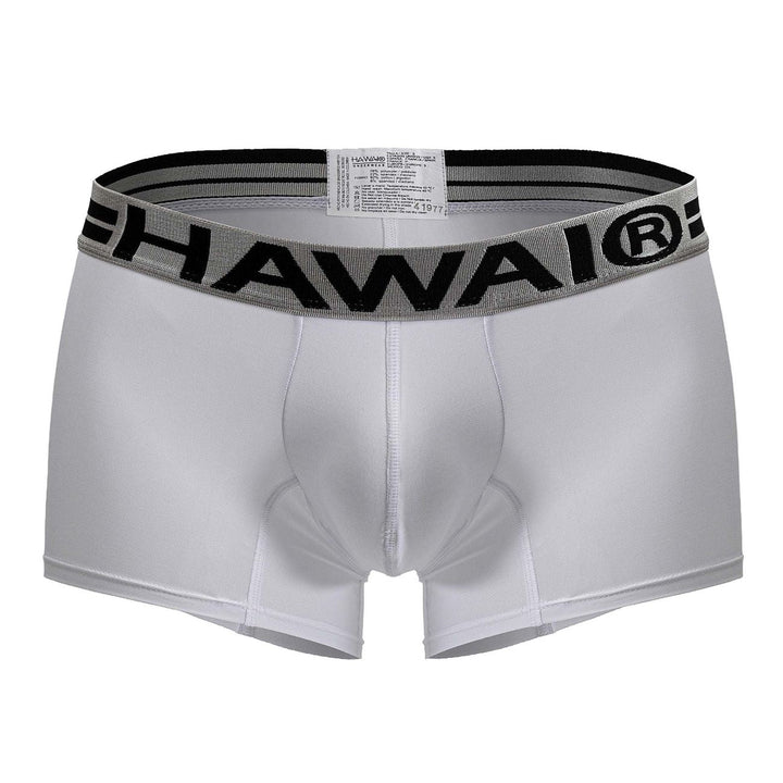 HAWAIR Microfiber Men's Trunk Underwear in White 01 – men's trunks