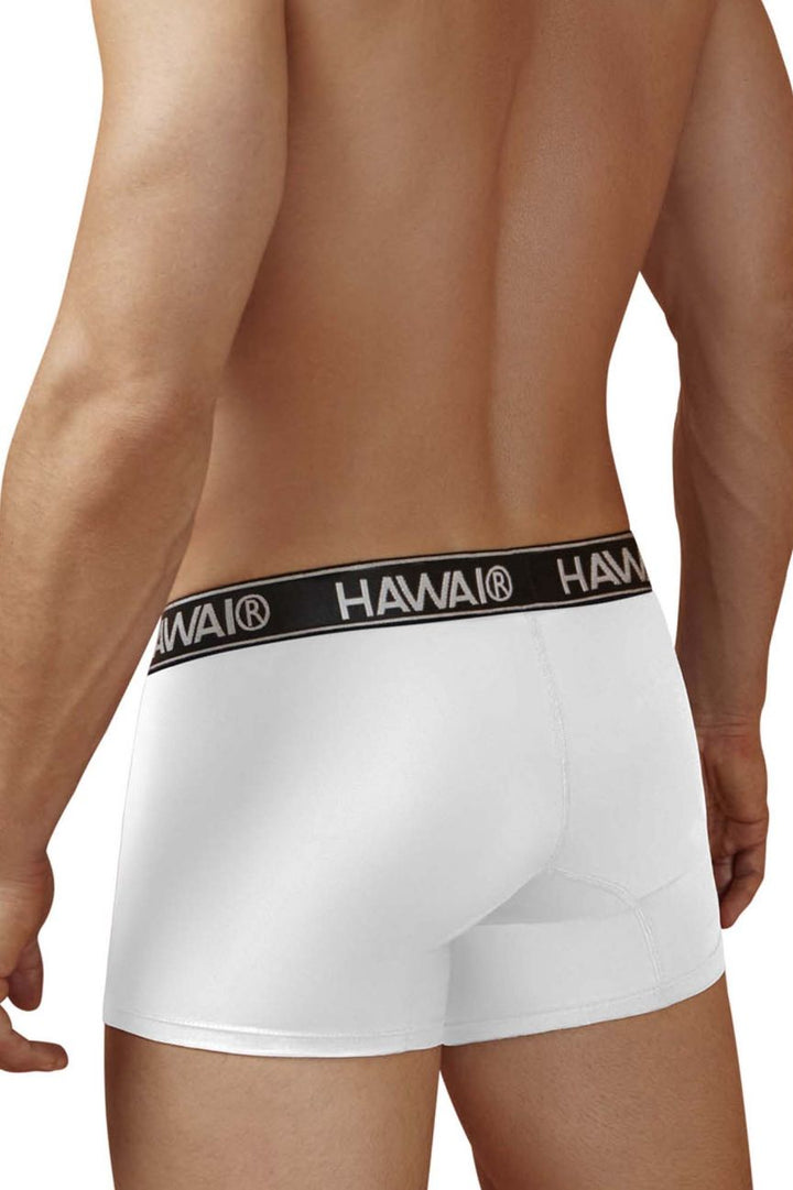 HAWAIR Microfiber Men's Trunk Underwear in White 01 – men's trunks
