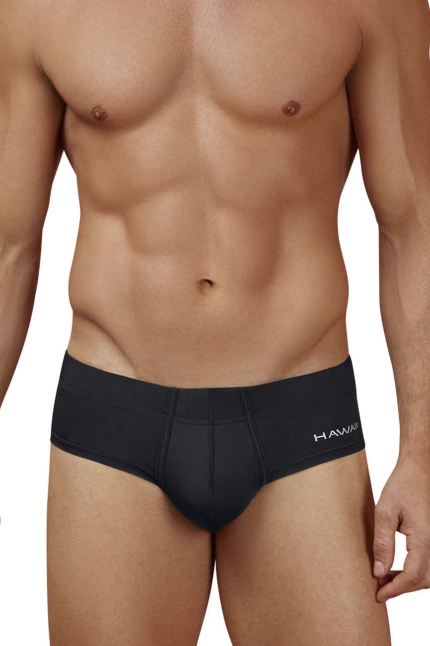 HAWAIR Microfiber Men's Bikini Brief in Black 01 – men's briefs