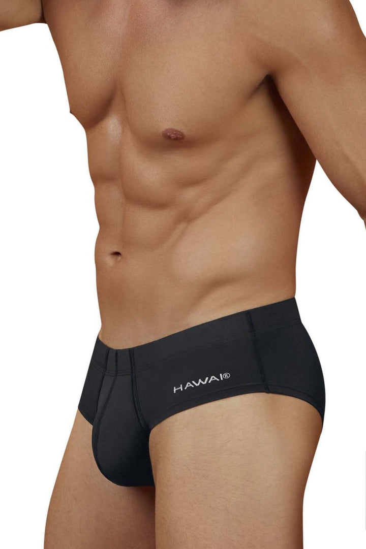 HAWAIR Microfiber Men's Bikini Brief in Black 01 – men's briefs