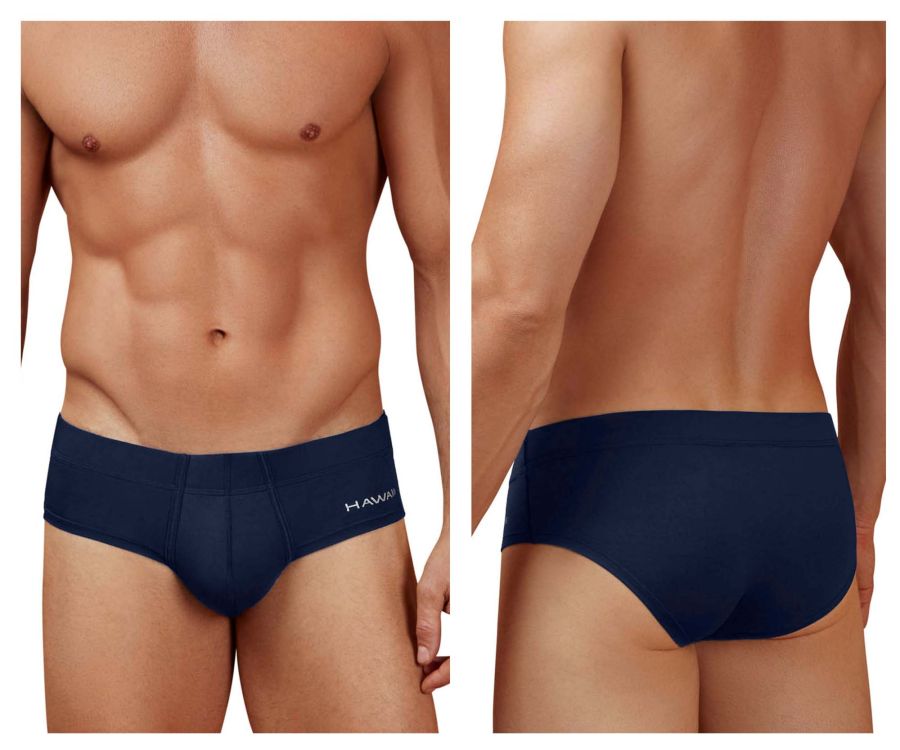 HAWAIR Microfiber Men's Bikini Brief in Dark Blue 01 – men's briefs