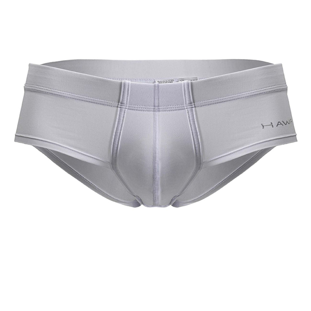HAWAIR Microfiber Men's Bikini Brief in White 01 – men's briefs