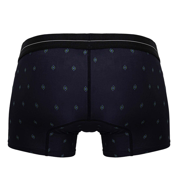 HAWAIR Printed Microfiber Trunks in Dark Blue – men's trunks