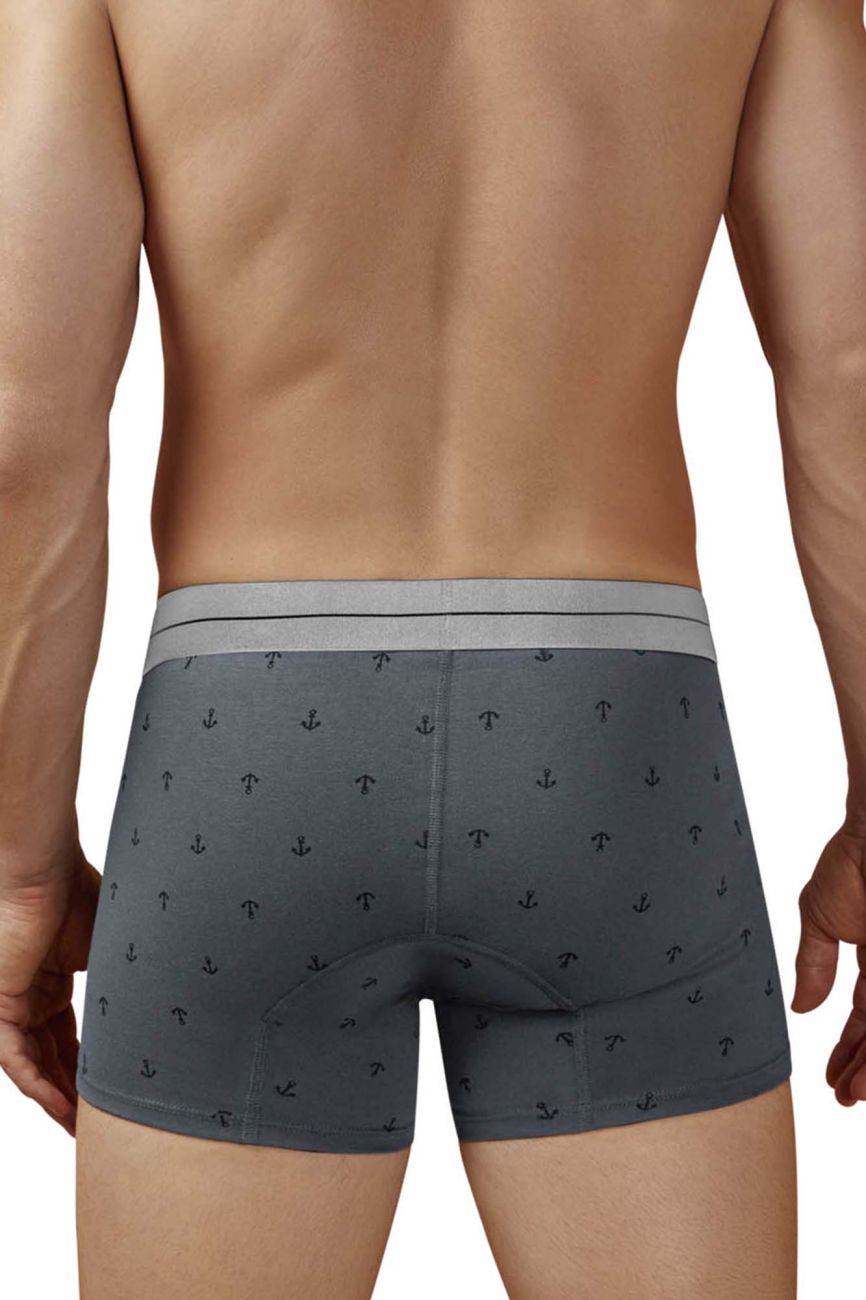 HAWAIR Cotton blend Men's Trunk Underwear in Gray – men's trunks