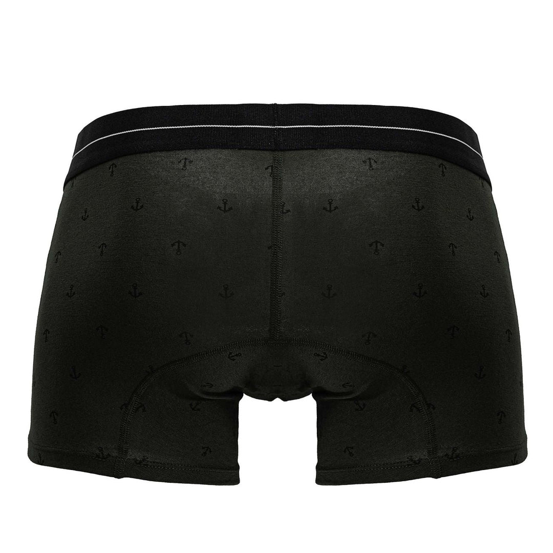 HAWAIR Cotton blend Men's Trunk Underwear in Military Green – men's trunks