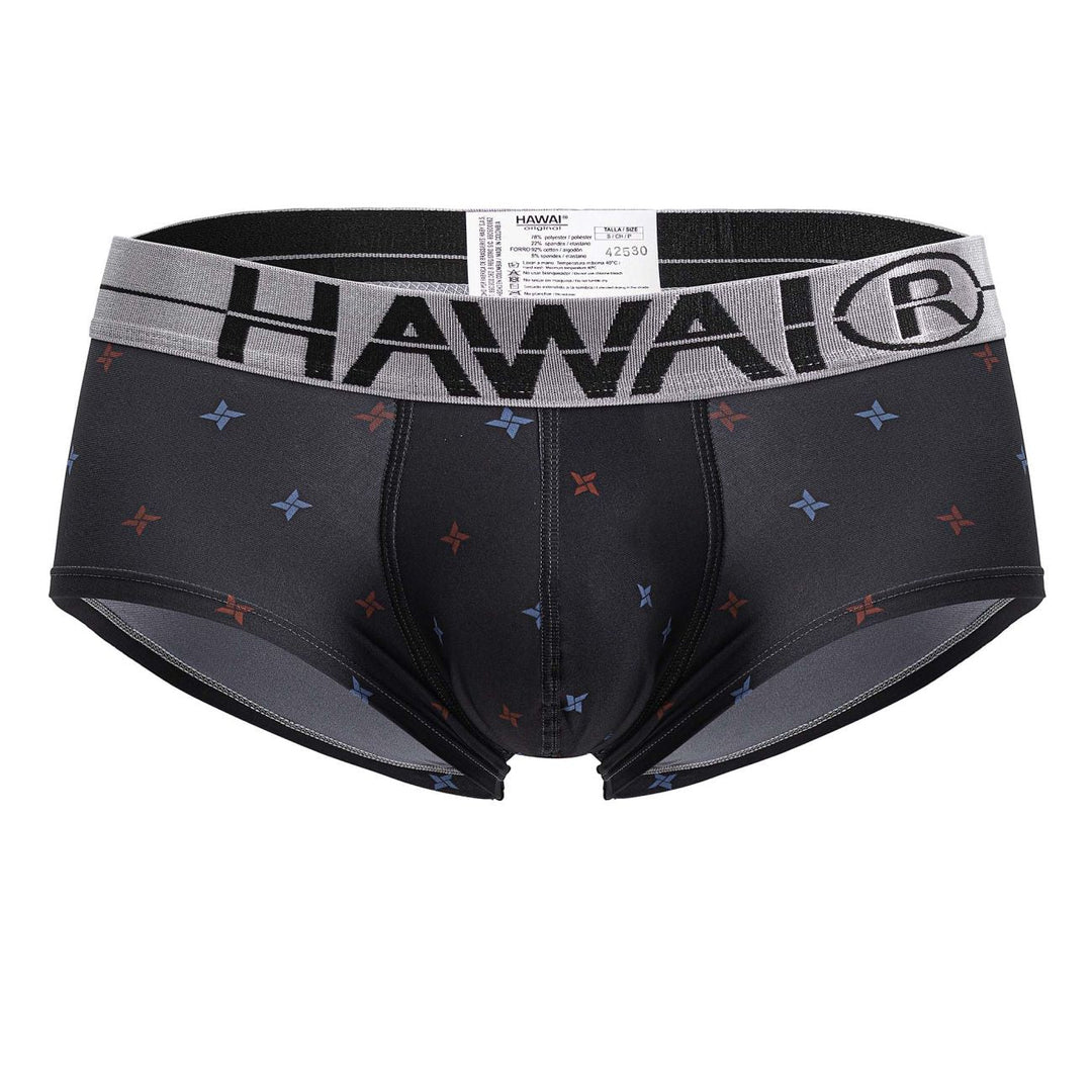 HAWAIR Printed Microfiber Men's Bikini Brief in Gray – men's briefs