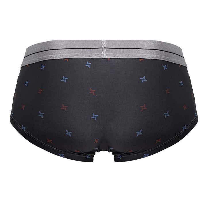 HAWAIR Printed Microfiber Men's Bikini Brief in Gray – men's briefs