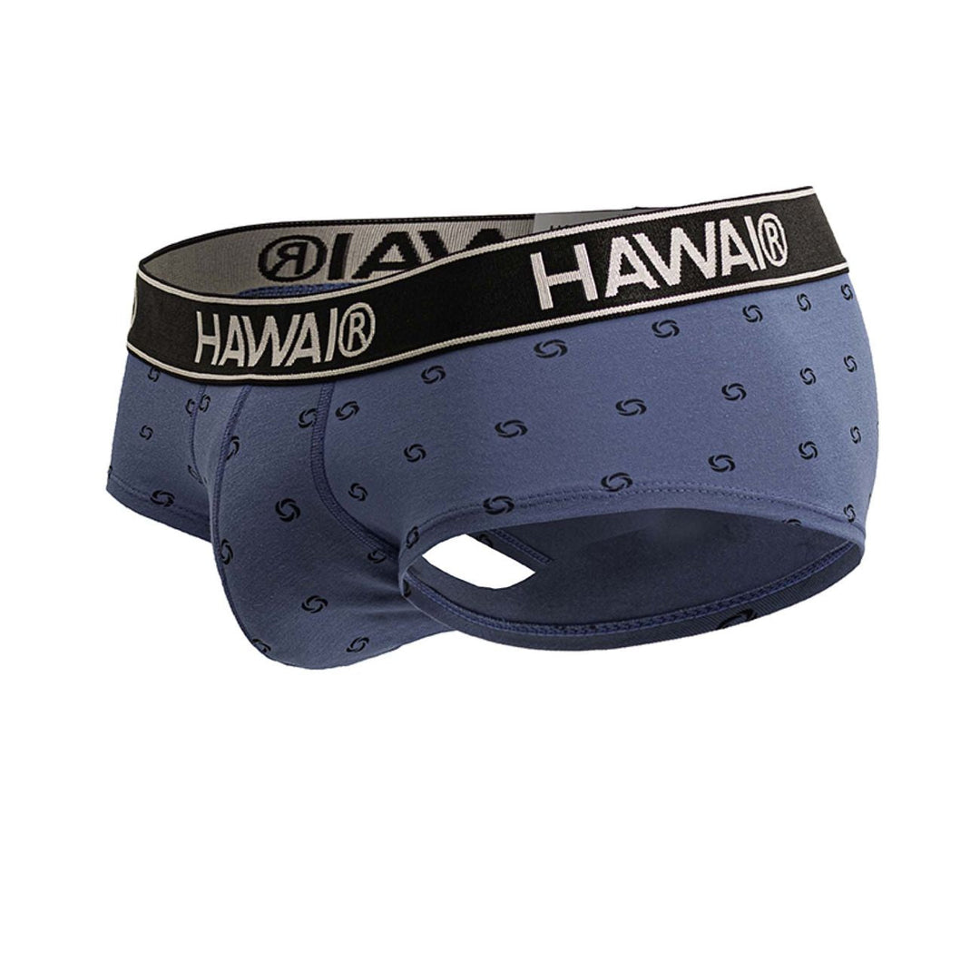 HAWAIR Cotton blend Men's Bikini Brief in Blue Quartz – men's briefs
