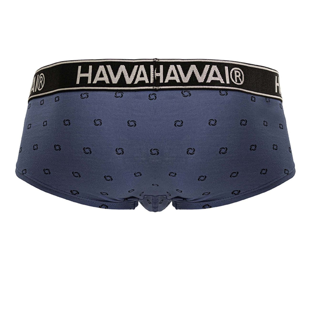 HAWAIR Cotton blend Men's Bikini Brief in Blue Quartz – men's briefs