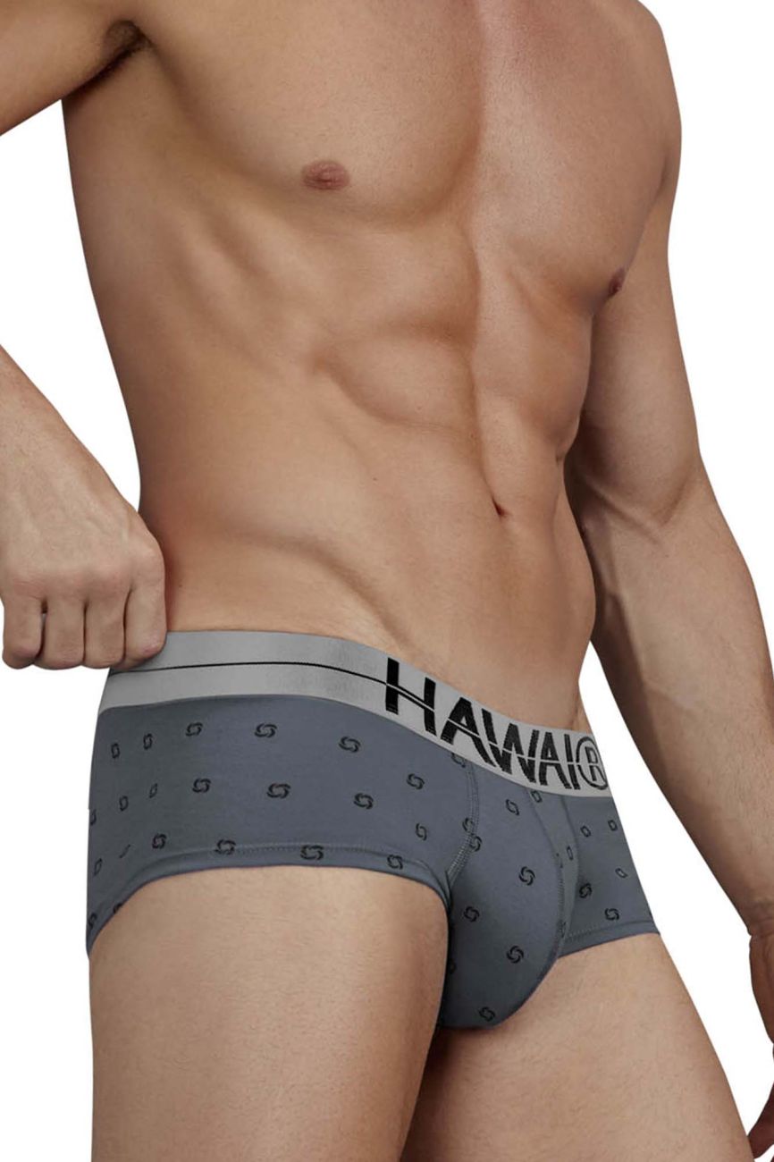 HAWAIR Cotton blend Men's Bikini Brief in Gray – men's briefs