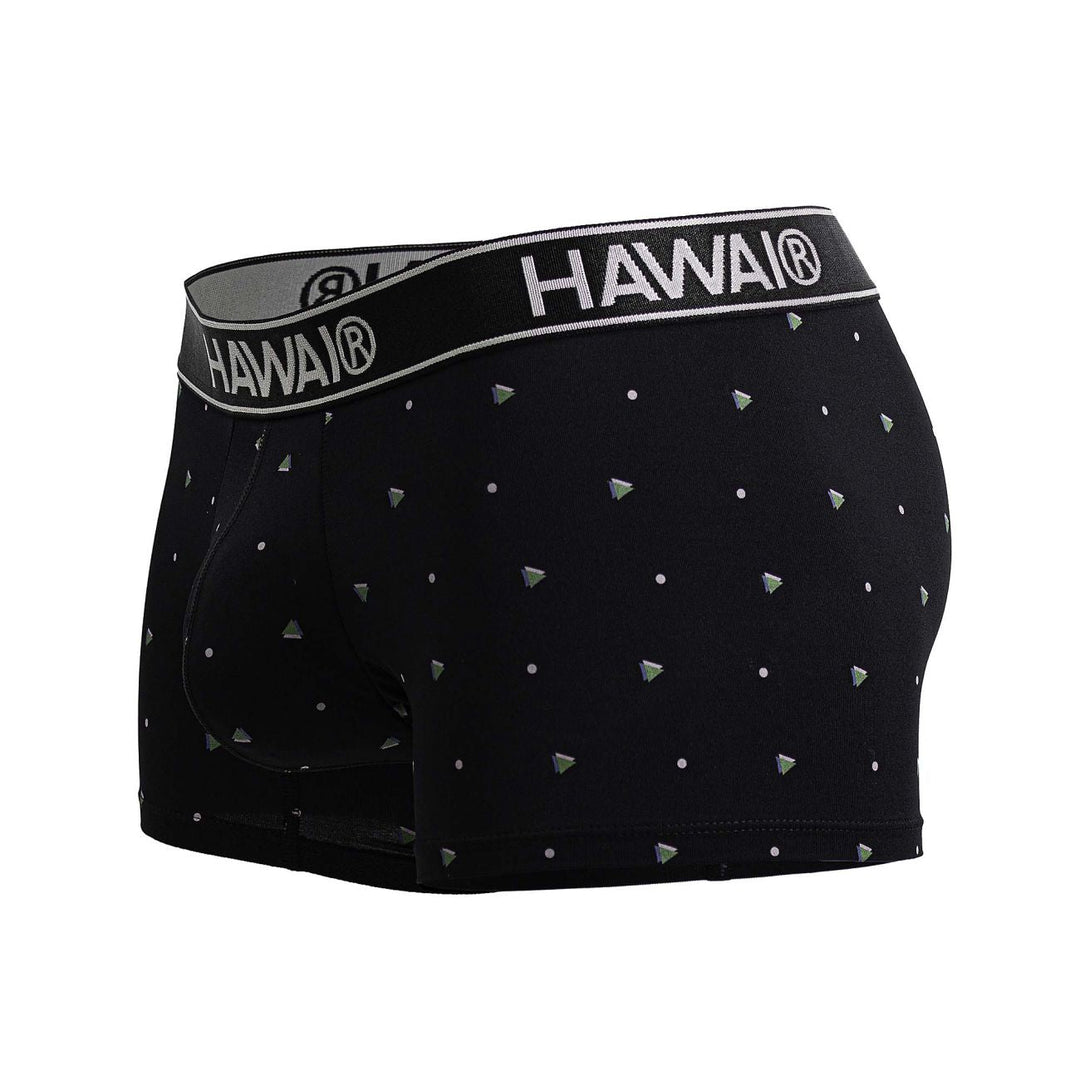 HAWAIR Microfiber Men's Trunk Underwear in Black – men's trunks