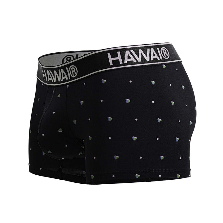 HAWAIR Microfiber Men's Trunk Underwear in Black – men's trunks
