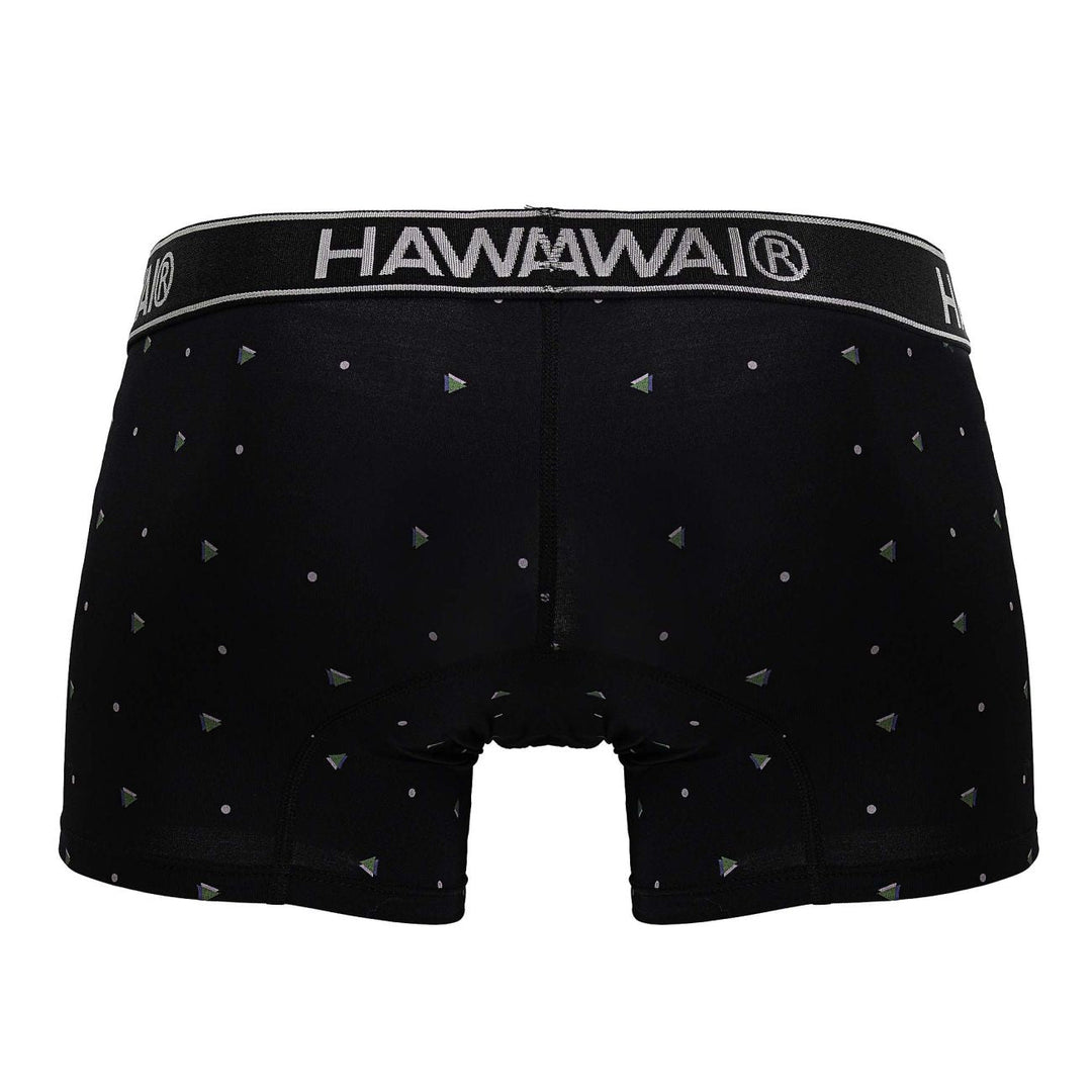 HAWAIR Microfiber Men's Trunk Underwear in Black – men's trunks