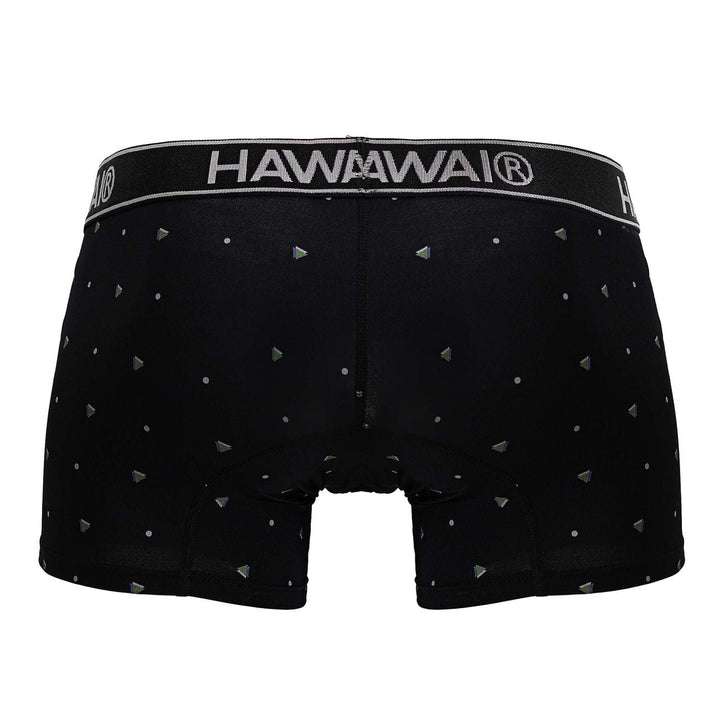 HAWAIR Microfiber Men's Trunk Underwear in Black – men's trunks