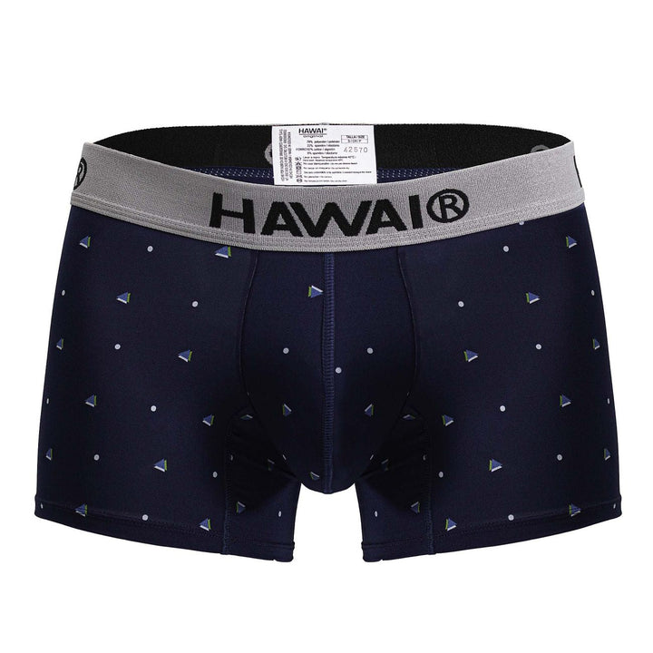 HAWAIR Microfiber Men's Trunk Underwear in Dark Blue – men's trunks