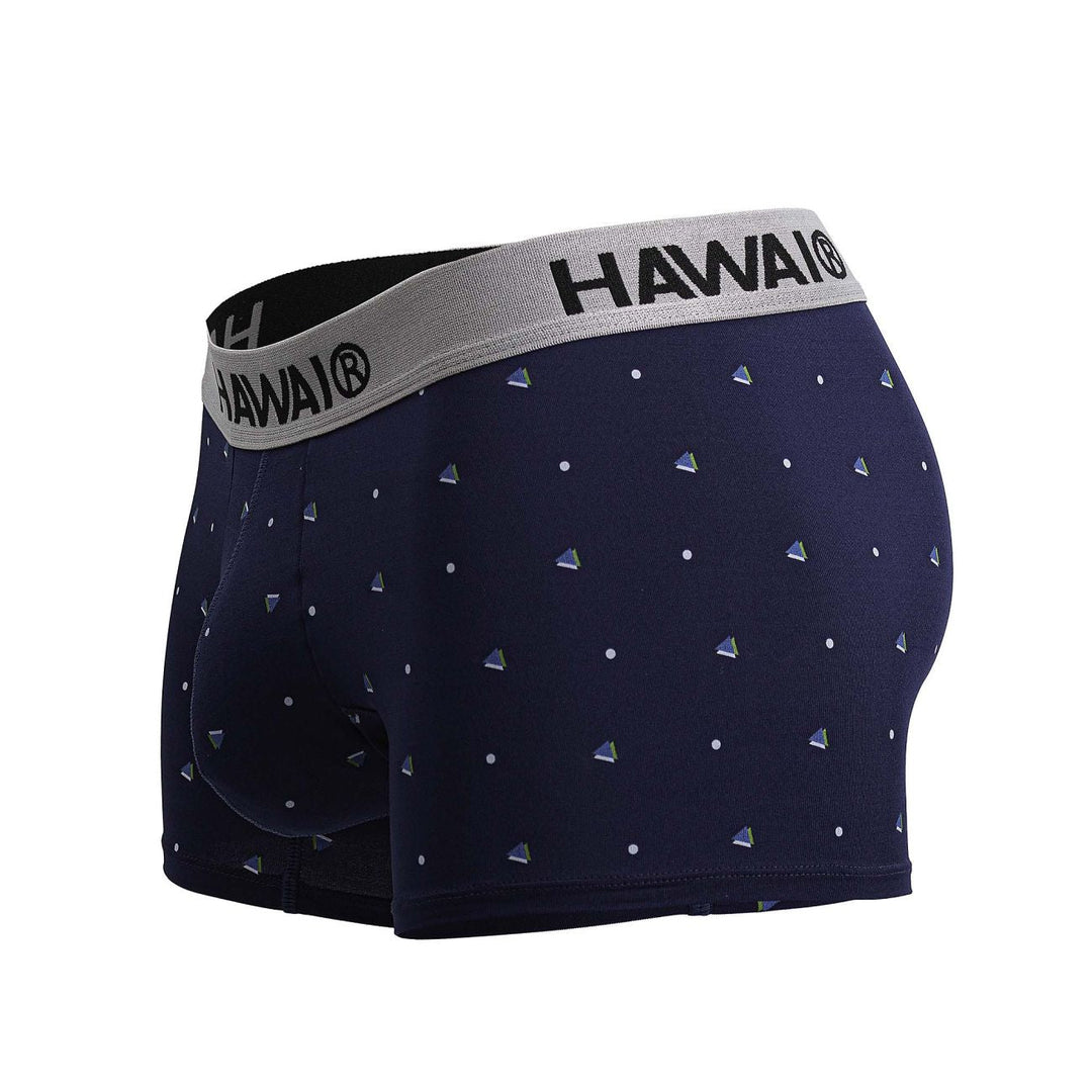 HAWAIR Microfiber Men's Trunk Underwear in Dark Blue – men's trunks
