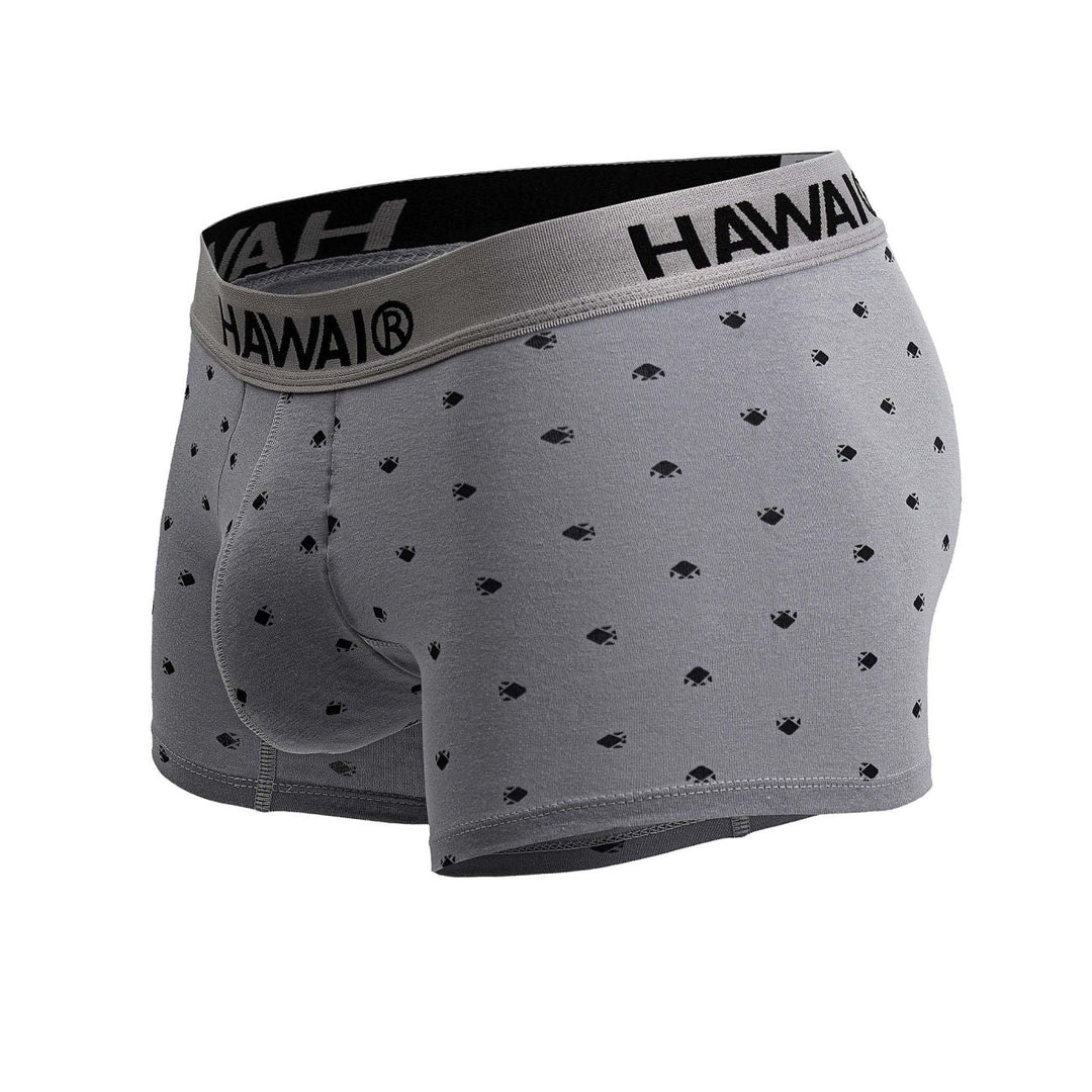 HAWAIR Cotton blend Men's Trunk Underwear in Gray – men's trunks