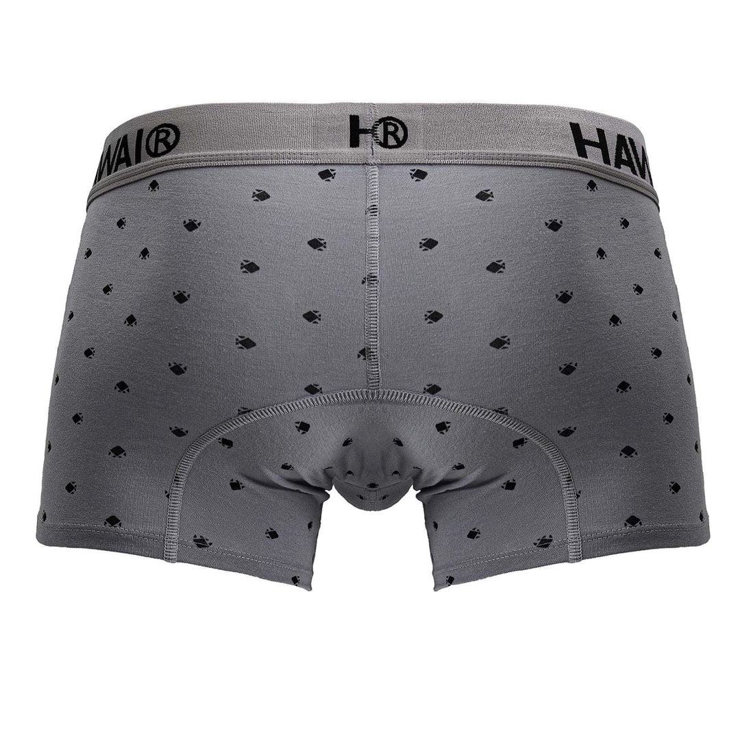 HAWAIR Cotton blend Men's Trunk Underwear in Gray – men's trunks