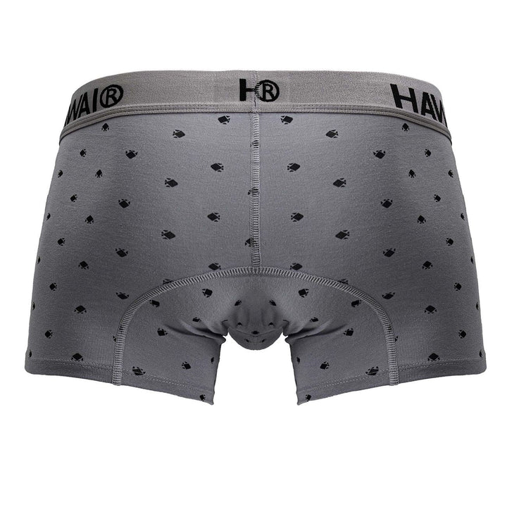 HAWAIR Cotton blend Men's Trunk Underwear in Gray – men's trunks