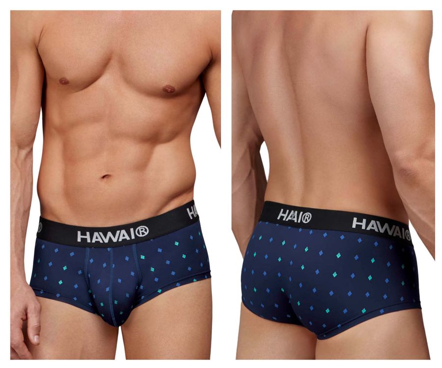 HAWAIR Microfiber Men's Bikini Brief in Dark Blue – men's briefs