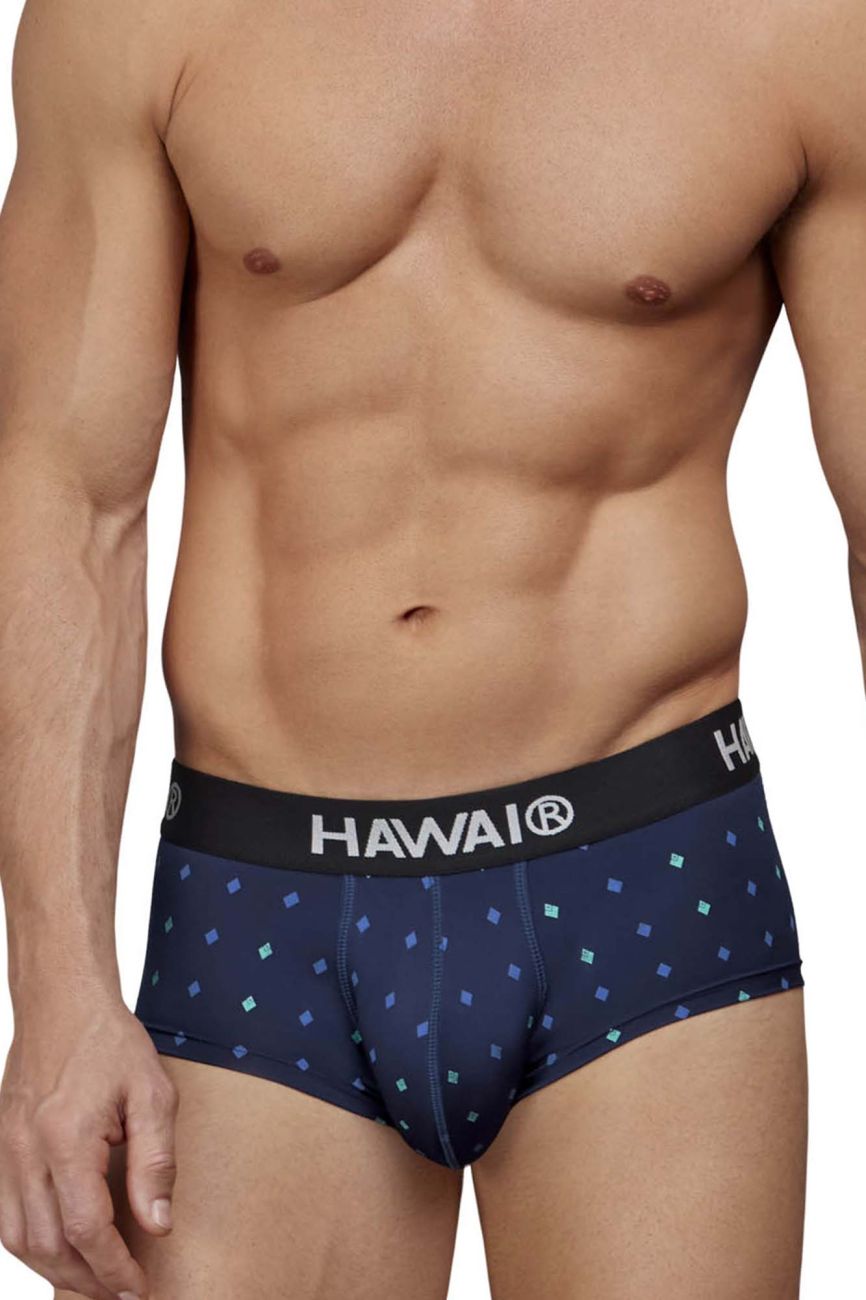 HAWAIR Microfiber Men's Bikini Brief in Dark Blue – men's briefs