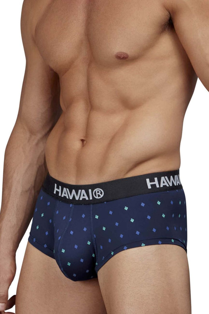 HAWAIR Microfiber Men's Bikini Brief in Dark Blue – men's briefs