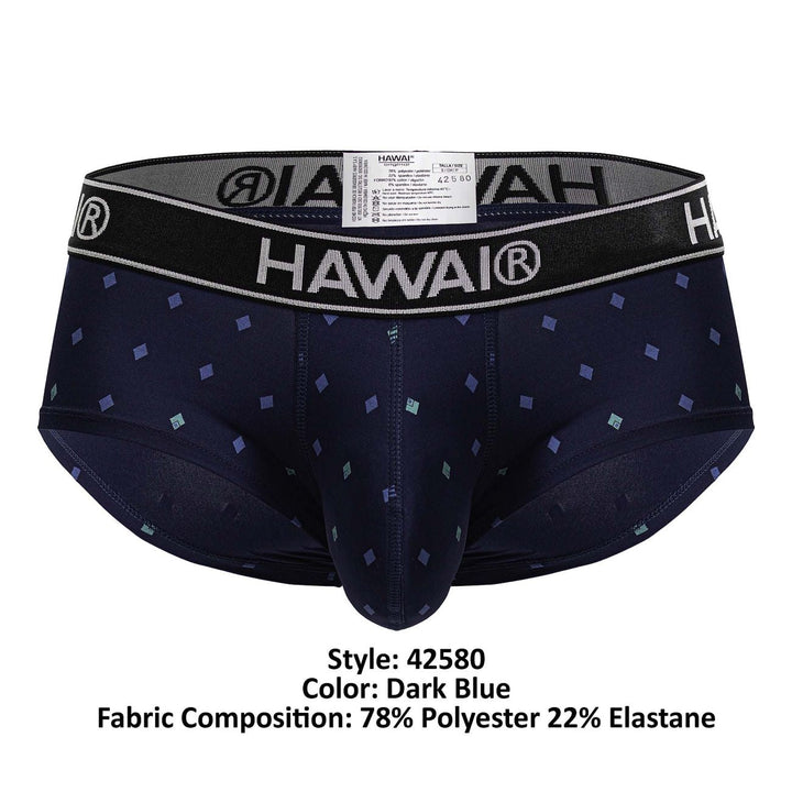 HAWAIR Microfiber Men's Bikini Brief in Dark Blue – men's briefs