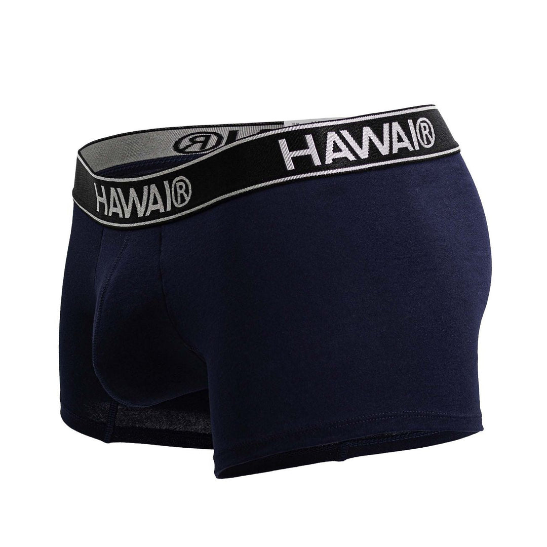 HAWAIR Cotton blend Men's Trunk Underwear in Dark Blue 01 – men's trunks