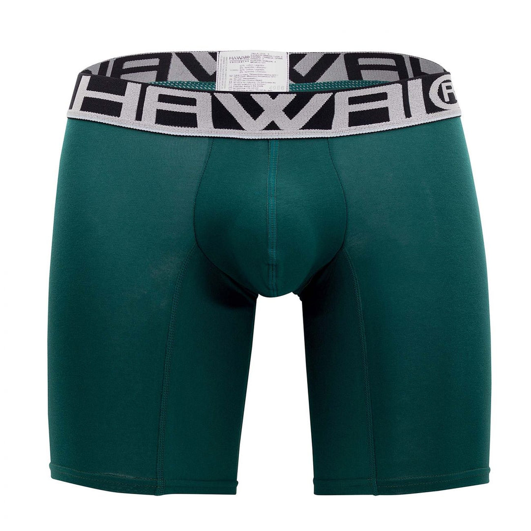 HAWAIR Solid Athletic Men's Boxer Brief in Green – men's boxer briefs