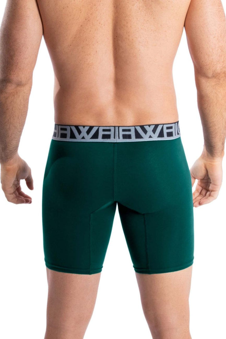 HAWAIR Solid Athletic Men's Boxer Brief in Green – men's boxer briefs
