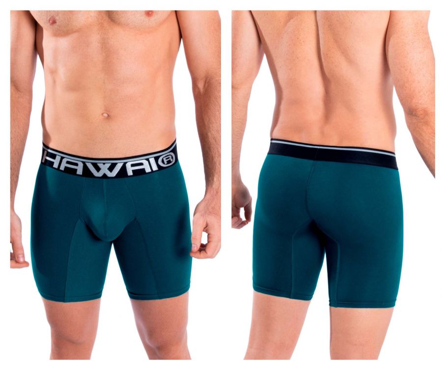 HAWAIR Solid Athletic Men's Boxer Brief in Petrol – men's boxer briefs