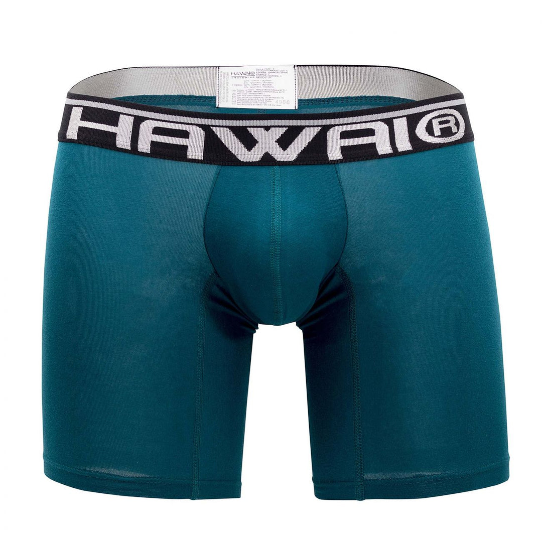 HAWAIR Solid Athletic Men's Boxer Brief in Petrol – men's boxer briefs