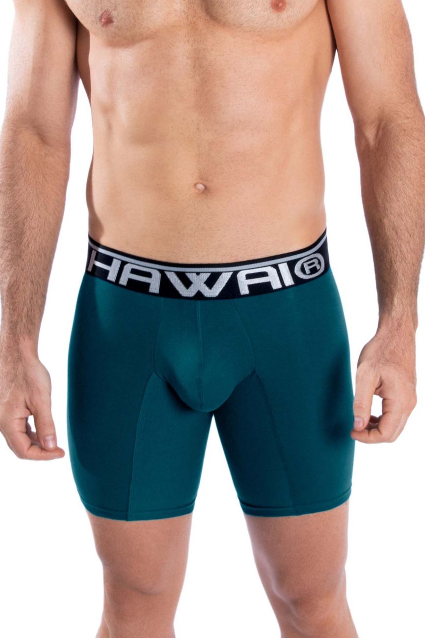 HAWAIR Solid Athletic Men's Boxer Brief in Petrol – men's boxer briefs